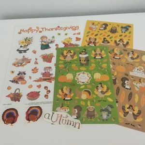 Sticker Set - Thanksgiving